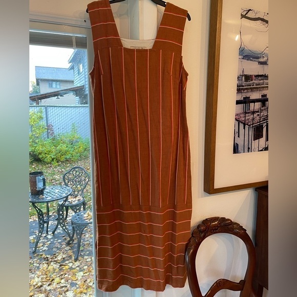 *Rare* EUC Ace & Jig Baker Dress in Cognac - Picture 1 of 6